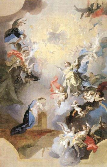 MAULBERTSCH, Franz Anton Annunciation oil painting image